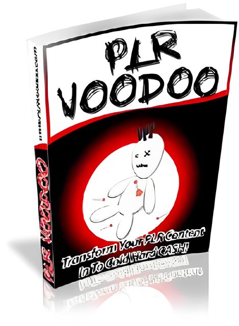 eCover representing PLR Voodoo eBooks & Reports with Master Resell Rights