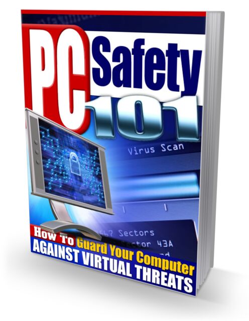 eCover representing PC Safety 101 eBooks & Reports with Master Resell Rights