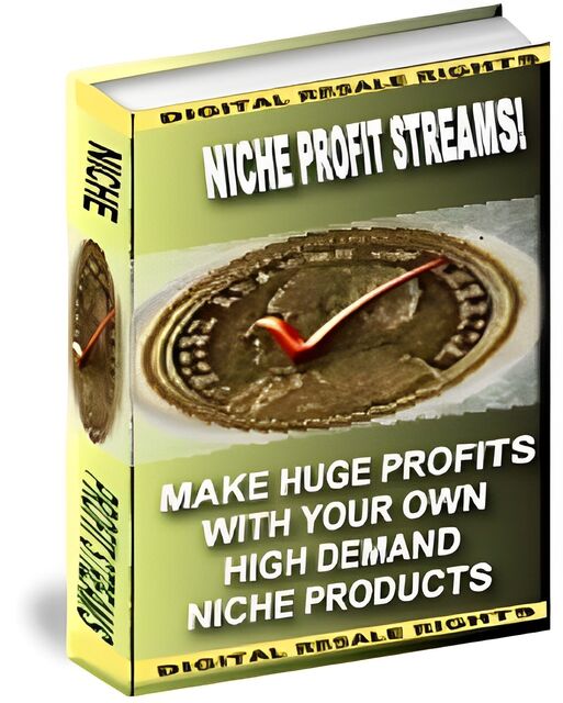 eCover representing Niche Profit Streams! eBooks & Reports with Master Resell Rights