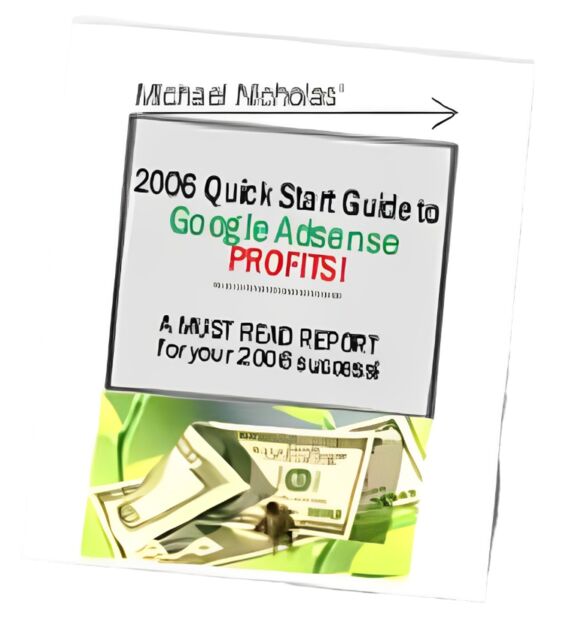 eCover representing Google Adsense Profits eBooks & Reports with Master Resell Rights