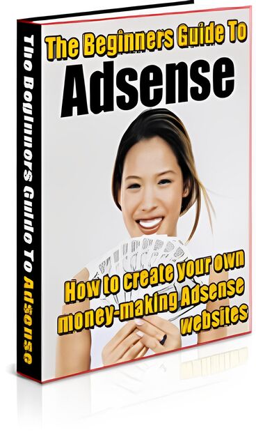 eCover representing The Beginners Guide To Adsense eBooks & Reports with Master Resell Rights