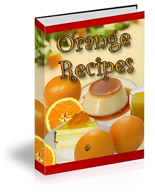 eCover representing Orange Recipes eBooks & Reports with Private Label Rights