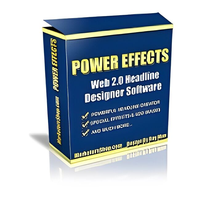 eCover representing Power Effects  with Master Resell Rights