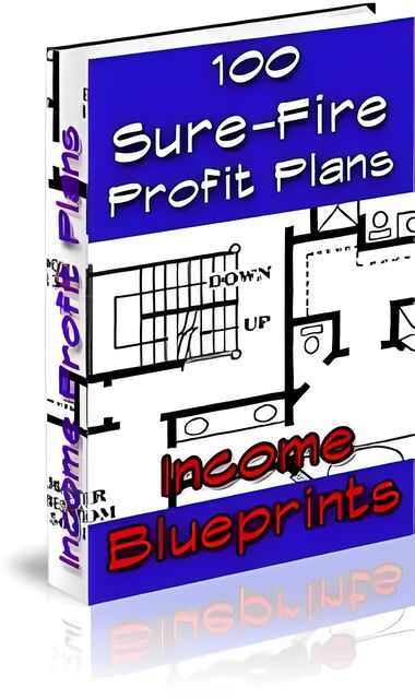 eCover representing Income Blueprints eBooks & Reports with Master Resell Rights