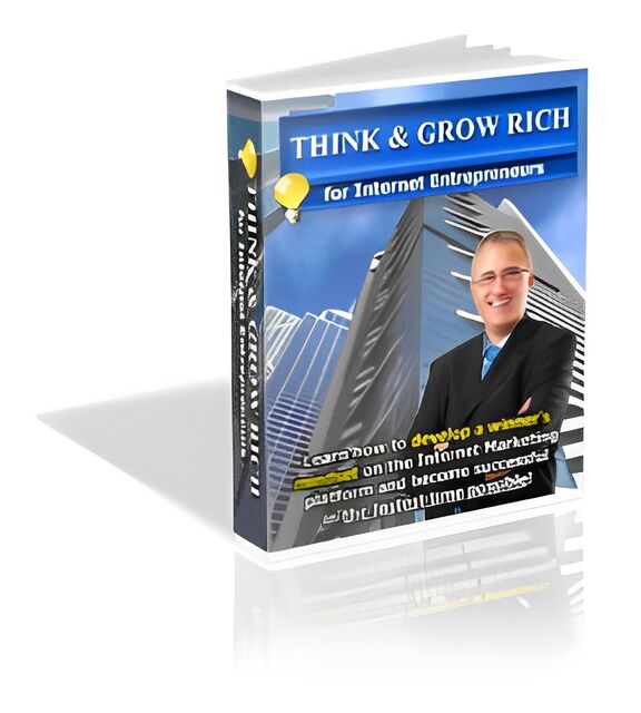 eCover representing Think & Grow Rich For Internet Entrepreneurs eBooks & Reports with Private Label Rights