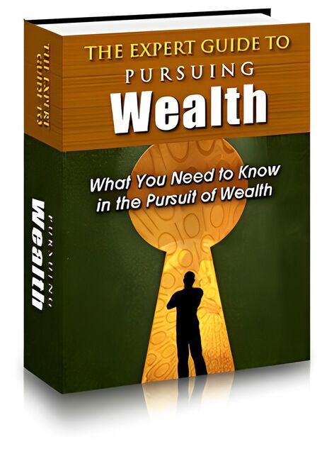 eCover representing The Expert Guide To Pursuing Wealth eBooks & Reports with Private Label Rights