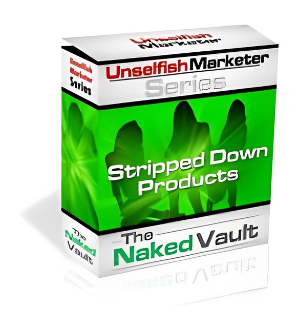 eCover representing The Naked Vault V2 eBooks & Reports with Private Label Rights