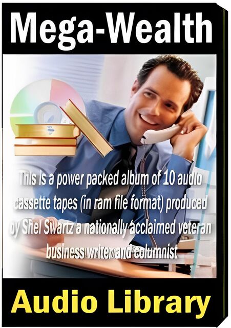 eCover representing Mega Wealth Audio Library Videos, Tutorials & Courses with Personal Use Rights
