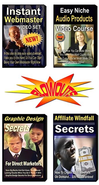 eCover representing Internet Marketing Video Blowout eBooks & Reports with Master Resell Rights