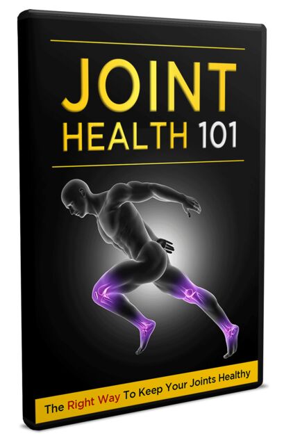 eCover representing Joint Health 101 Video Upgrade Videos, Tutorials & Courses with Master Resell Rights