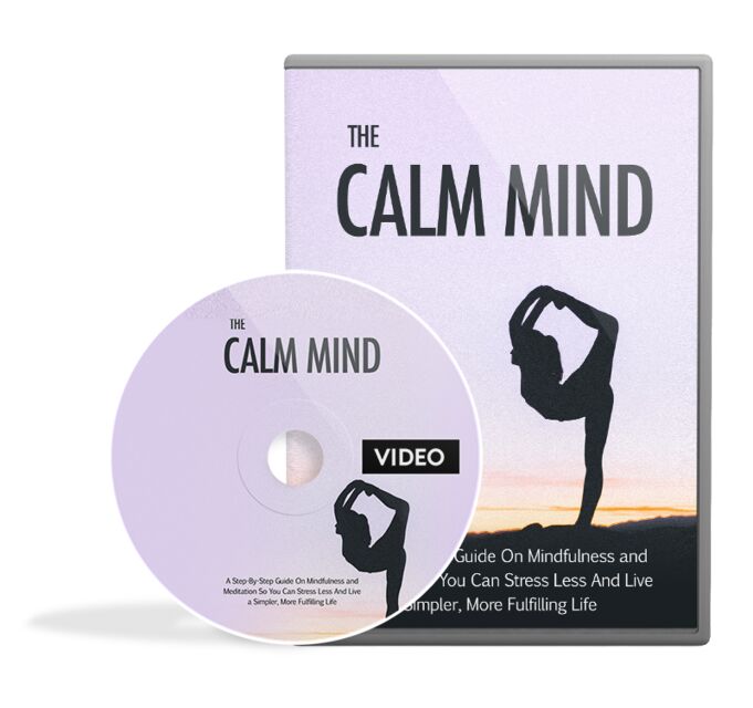 eCover representing The Calm Mind Video Upgrade eBooks & Reports/Videos, Tutorials & Courses with Master Resell Rights