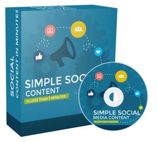 Simple Social Media Content small