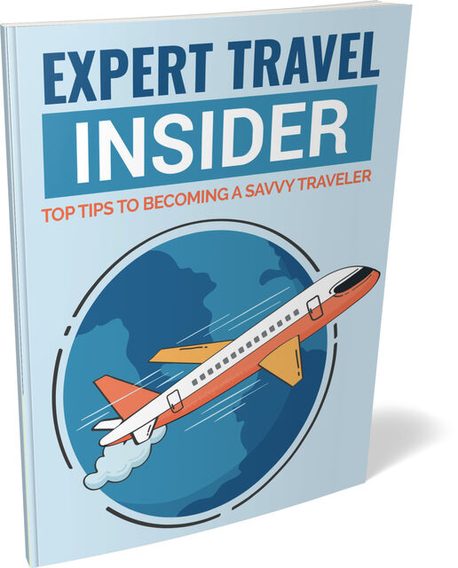 eCover representing Expert Travel Insider eBooks & Reports with Private Label Rights