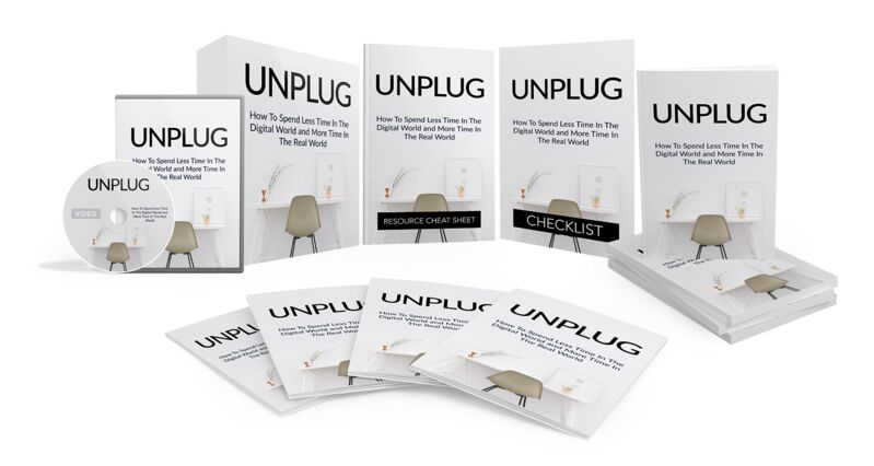 eCover representing Unplug Video Upgrade Videos, Tutorials & Courses with Master Resell Rights