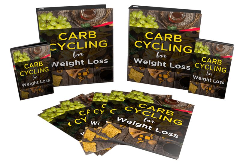 eCover representing Carb Cycling for Weight Loss Video Upgrade Videos, Tutorials & Courses with Master Resell Rights