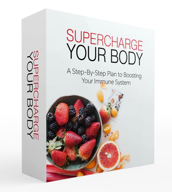 eCover representing Supercharge Your Body Video Upgrade Videos, Tutorials & Courses with Master Resell Rights