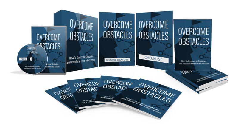 eCover representing Overcome Obstacles Video Upgrade eBooks & Reports/Videos, Tutorials & Courses with Master Resell Rights