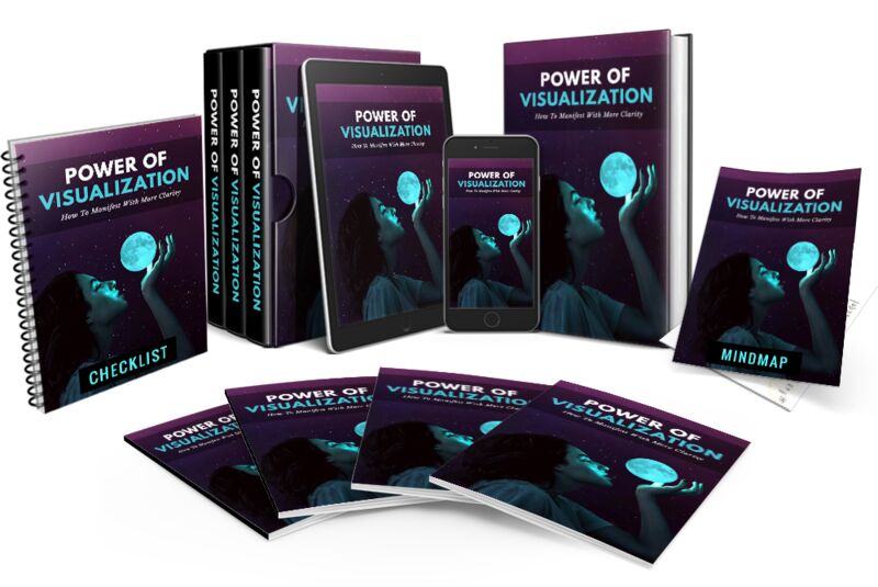 eCover representing Power Of Visualization Video Upgrade Videos, Tutorials & Courses with Master Resell Rights