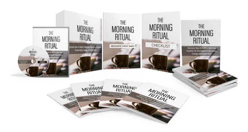 eCover representing The Morning Ritual Video Upgrade Videos, Tutorials & Courses with Master Resell Rights