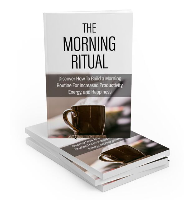 eCover representing The Morning Ritual eBooks & Reports with Master Resell Rights