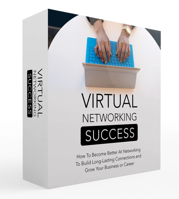 eCover representing Virtual Networking Success Video Course Videos, Tutorials & Courses with Master Resell Rights