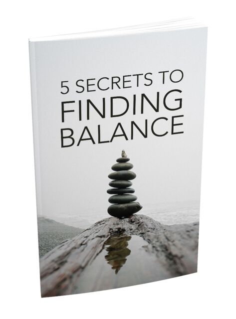 eCover representing Finding Balance eBooks & Reports with Master Resell Rights