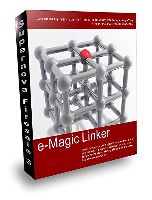 eCover representing e-Magic Linker  with Master Resell Rights