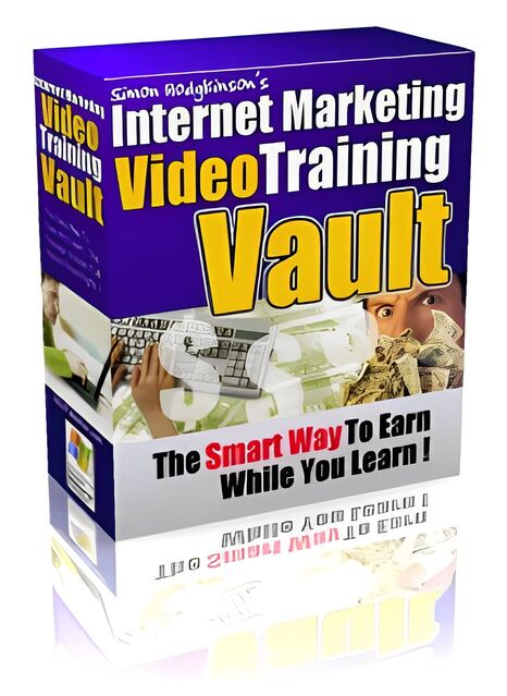 eCover representing Internet Marketing Video Training Vault Videos, Tutorials & Courses with Master Resell Rights