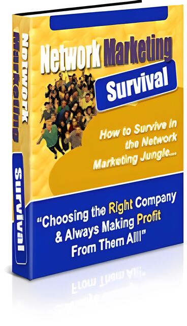 eCover representing Network Marketing Survival eBooks & Reports with Private Label Rights