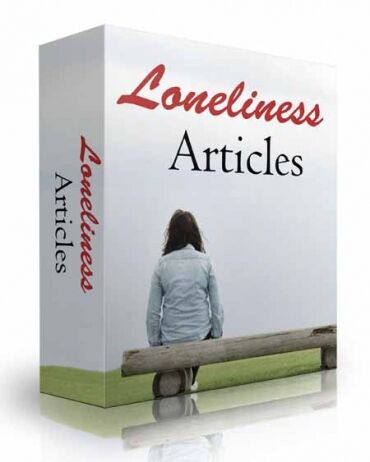 eCover representing 10 Loneliness Articles  with Private Label Rights