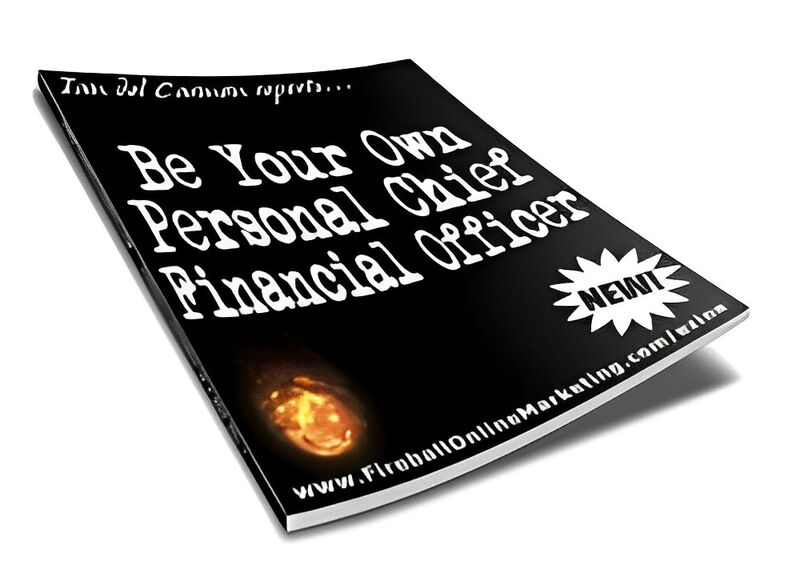 eCover representing Be Your Own Personal Chief Financial Officer eBooks & Reports with Master Resell Rights