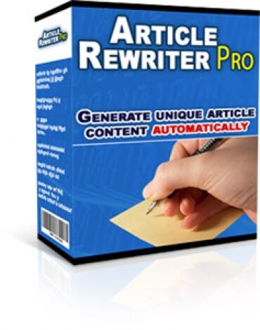 eCover representing Article Rewriter Pro Software & Scripts with Master Resell Rights