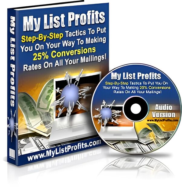 eCover representing My List Profits : With Audio Guide eBooks & Reports with Master Resell Rights