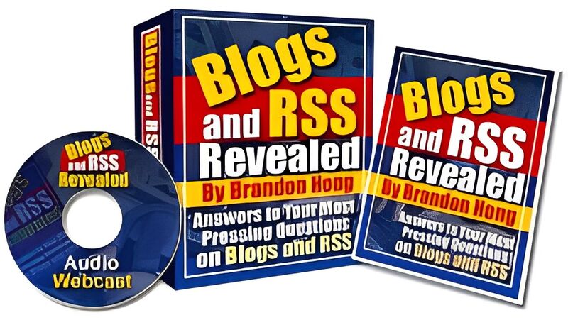 eCover representing Blogs And RSS Revealed eBooks & Reports with Master Resell Rights