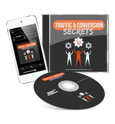 eCover representing Traffic and Conversion Secrets Audio & Music with Master Resell Rights