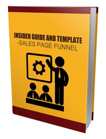 eCover representing Insider Guide Template - Sales Page Funnel eBooks & Reports with Personal Use Rights