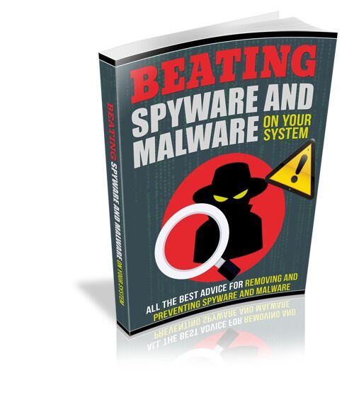 eCover representing Beating Spyware And Malware on Your System eBooks & Reports with Master Resell Rights