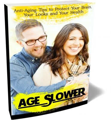 eCover representing Age Slower eBooks & Reports/Videos, Tutorials & Courses with Master Resell Rights