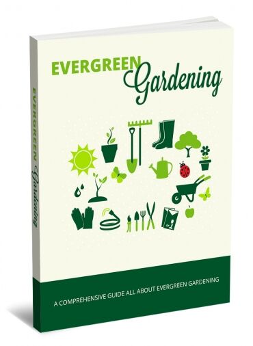 eCover representing Evergreen Gardening eBooks & Reports with Master Resell Rights