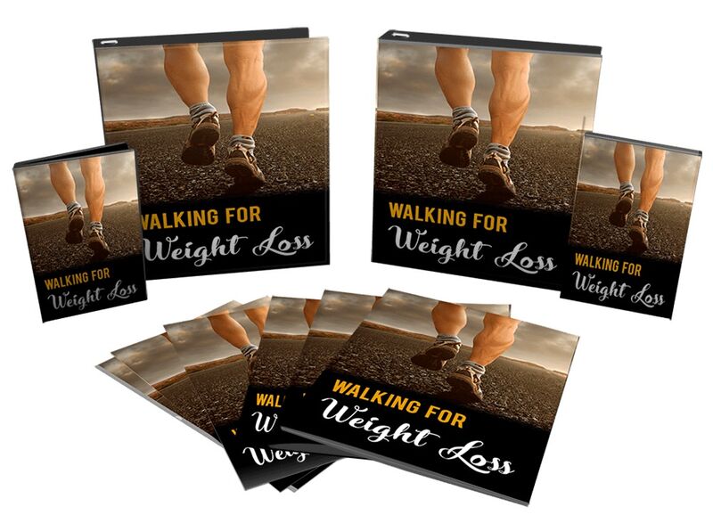 eCover representing Walking For The Weight Loss eBooks & Reports with Master Resell Rights