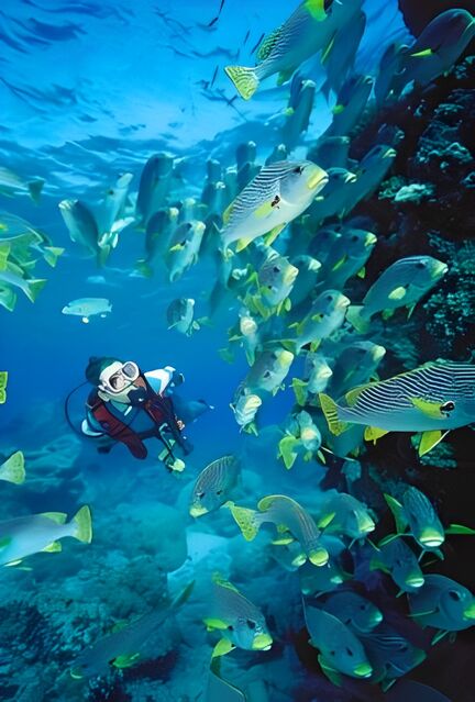 eCover representing The Scuba Diving Chick Videos, Tutorials & Courses with Personal Use Rights