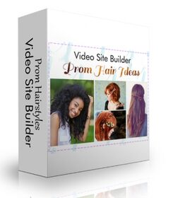 Prom Hairstyles Video Site Builder small