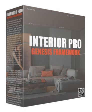 eCover representing Interior Pro Genesis Framework WP Theme  with Personal Use Rights