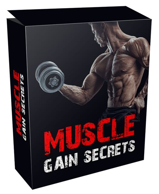 eCover representing Muscle Gain Secrets eBooks & Reports with Master Resell Rights