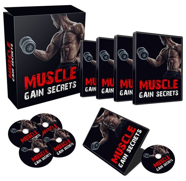 eCover representing Muscle Gain Secrets eBooks & Reports with Master Resell Rights