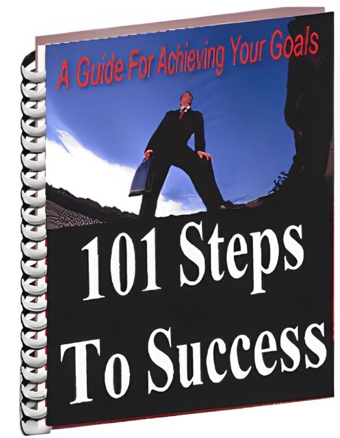 eCover representing 101 Steps To Success eBooks & Reports with Master Resell Rights