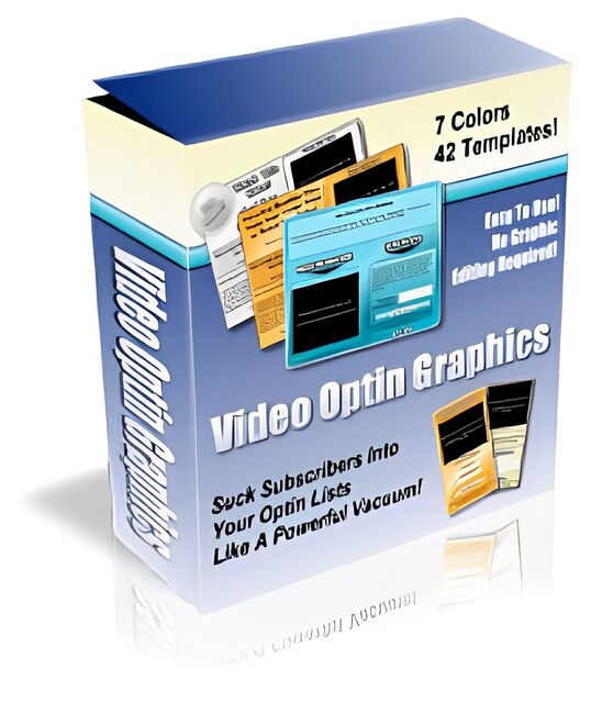 eCover representing Video Optin Graphics  with Master Resell Rights