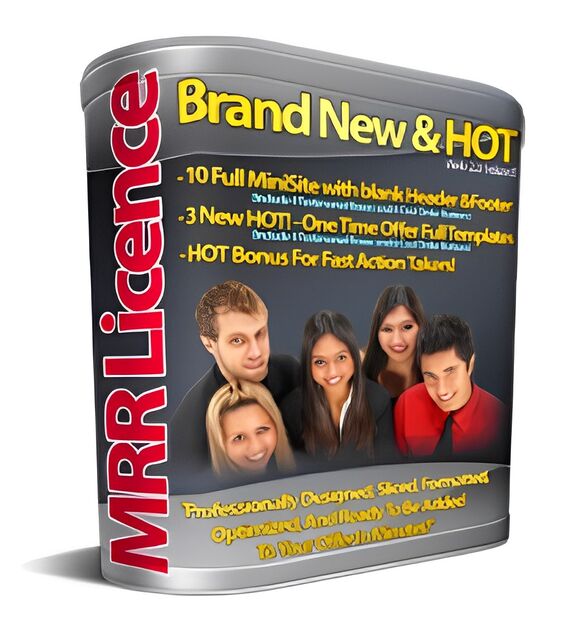 eCover representing 10 Full Minisites PLUS Bonus Graphics  with Master Resell Rights