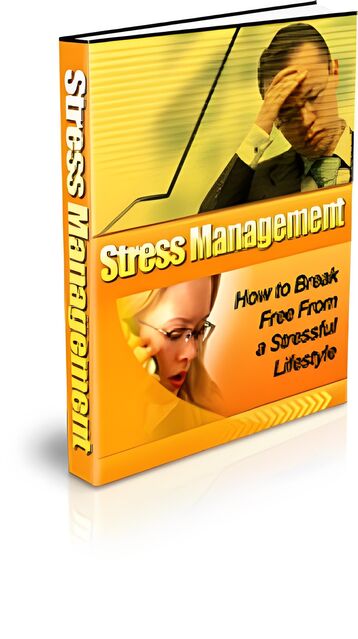 eCover representing Stress Management eBooks & Reports with Private Label Rights