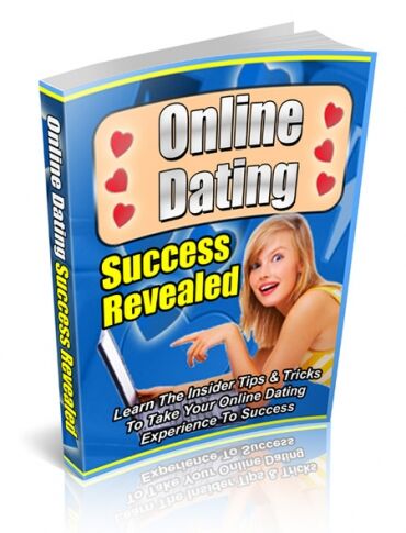 eCover representing Online Dating Success Revealed eBooks & Reports with Private Label Rights